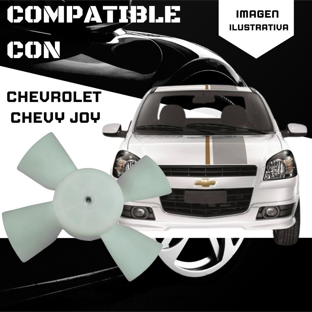 Ventilador Plastico Para Carro Chevrolet Chevy Joy