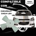 Ventilador Plastico Para Carro Chevrolet Chevy Joy