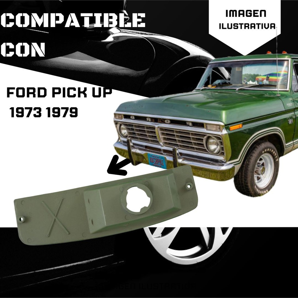 Base Calavera Ford Pick Up 1973-1979 Sin Reversa Izquierdo