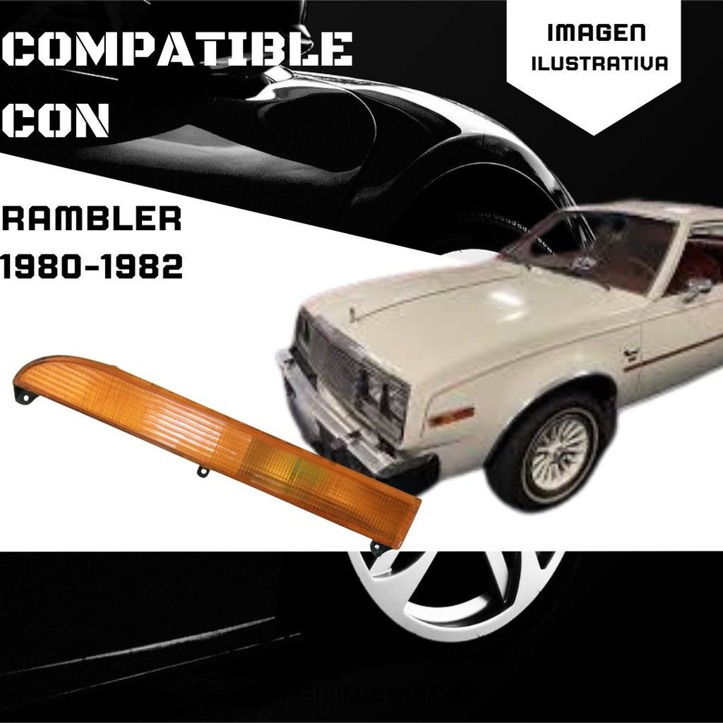 Cuarto Frontal Rambler 1980-1982 Derecho Hecho Mexico