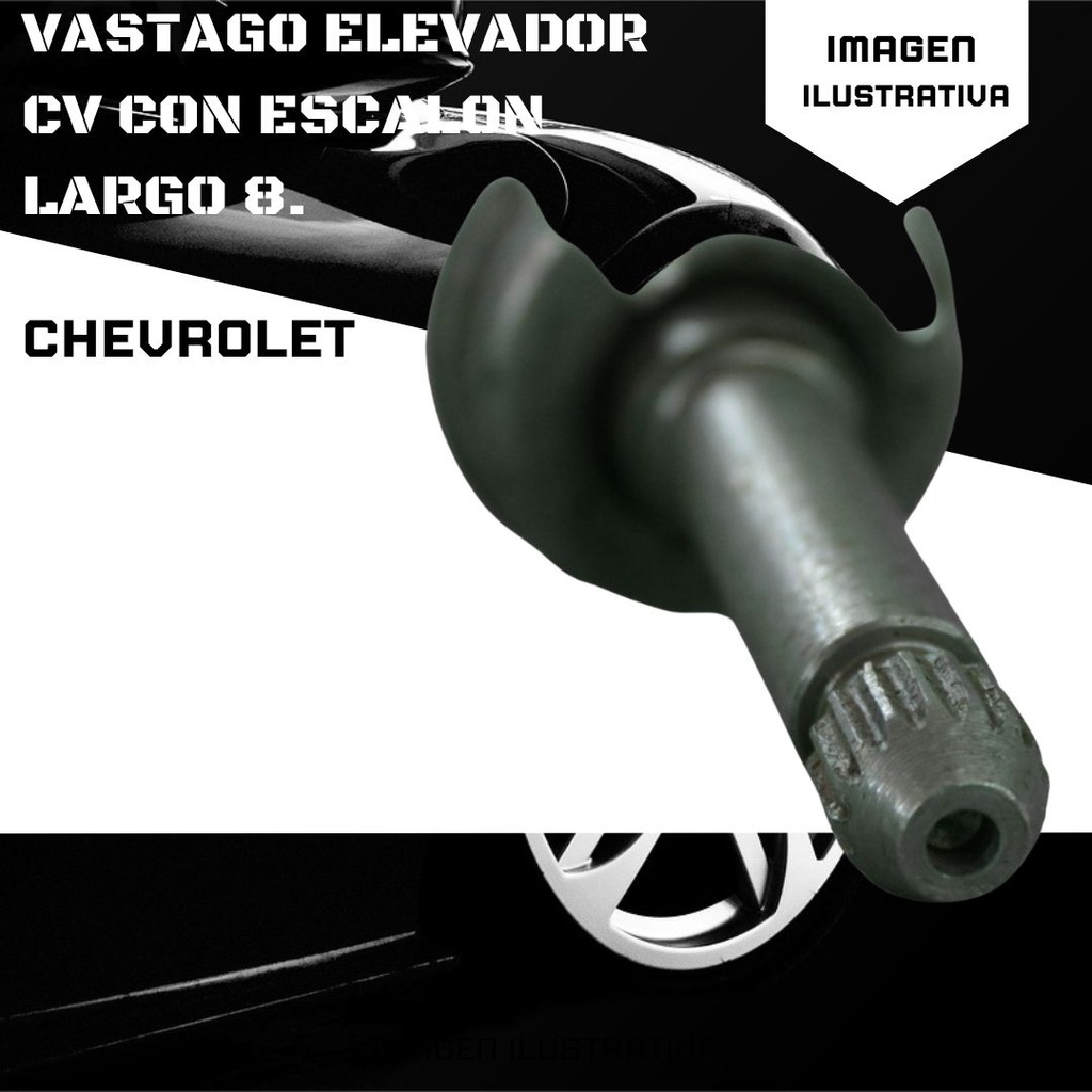 Vastago Elevador Chevrolet Con Escalon 8.5cm