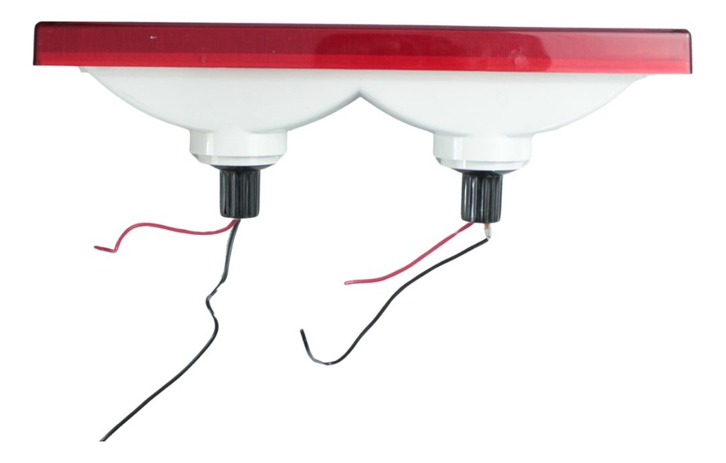 Calavera Superior Stop Microbus Eurocar Rojo Hecho En Mexico
