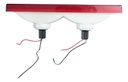 Calavera Superior Stop Microbus Eurocar Rojo Hecho En Mexico