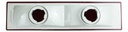 Calavera Superior Stop Microbus Eurocar Rojo Hecho En Mexico