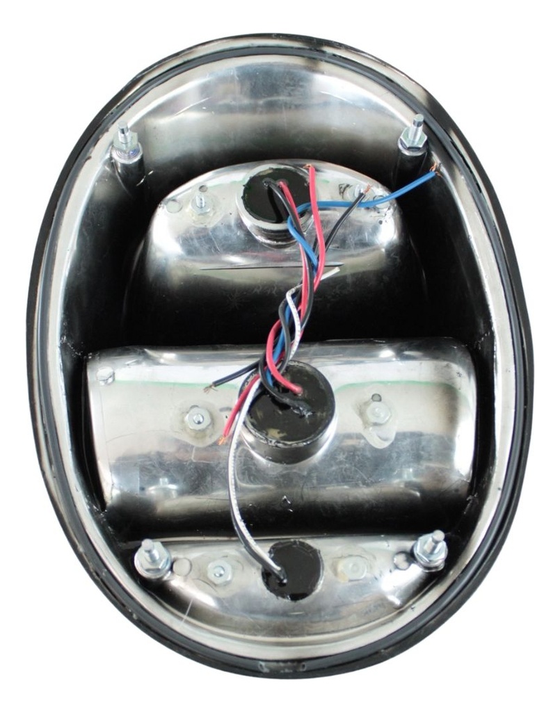 Calavera Volkswagen Sedan Leds Cromo Estrobo