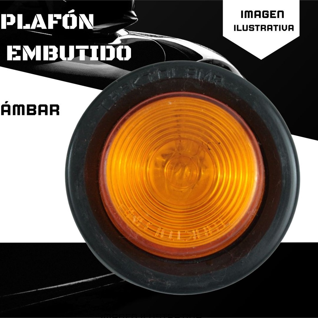Plafon Embutido Hule Sellado 2  Ambar Universal
