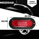 Plafon Con Led Estrobo Rojo Universal Carro/camioneta/trail