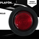 Plafon Normal Sellado Redondo 2   Rojo Universal