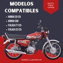 Balata Freno Tambor Italika Cg125,c90,ft125,cs125 Jgo