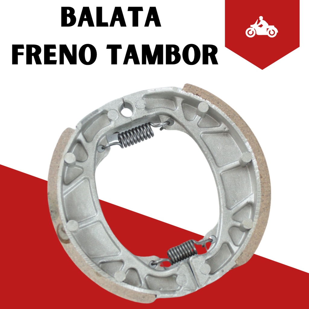 Balata Freno Tambor Italika Cg125,c90,ft125,cs125 Jgo