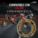 Balata Freno Tambor Italika St90,ft125,cs125