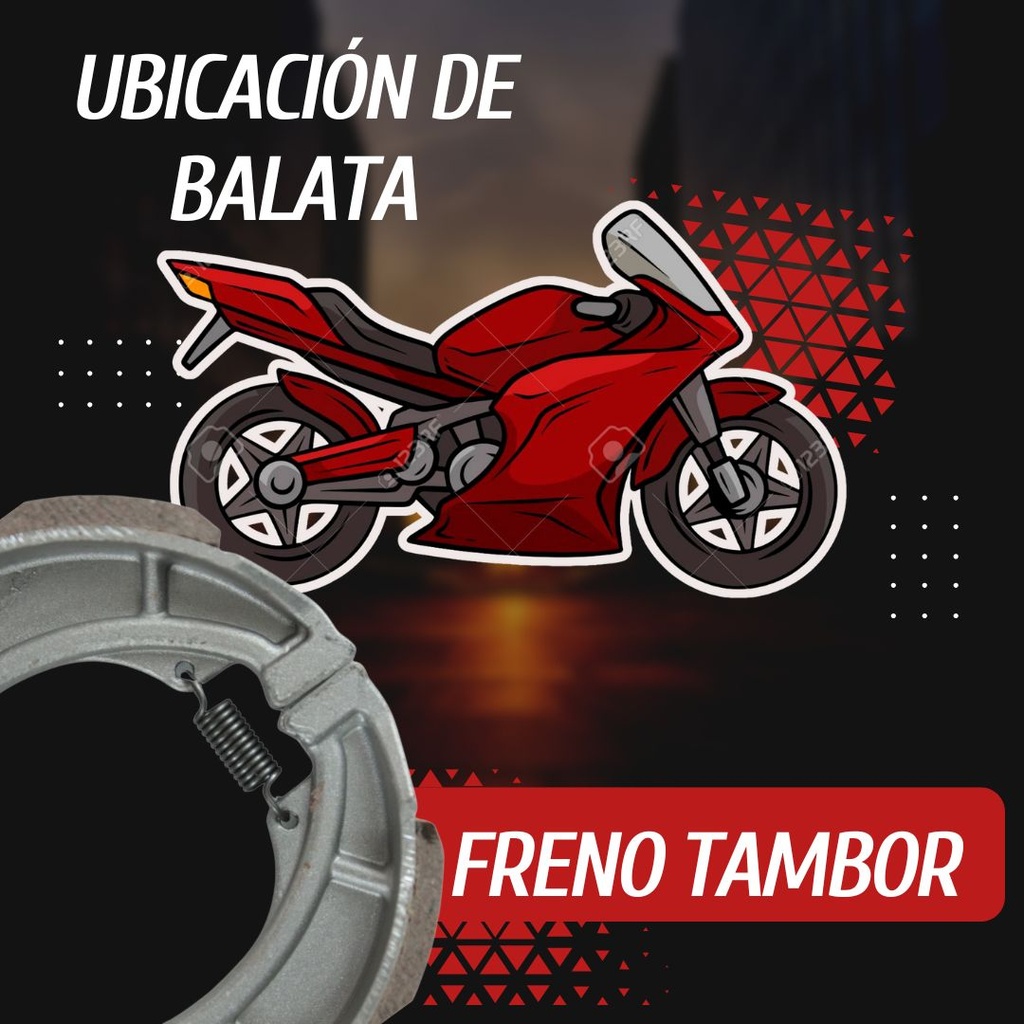 Balata Freno Tambor Suzuki Gs125
