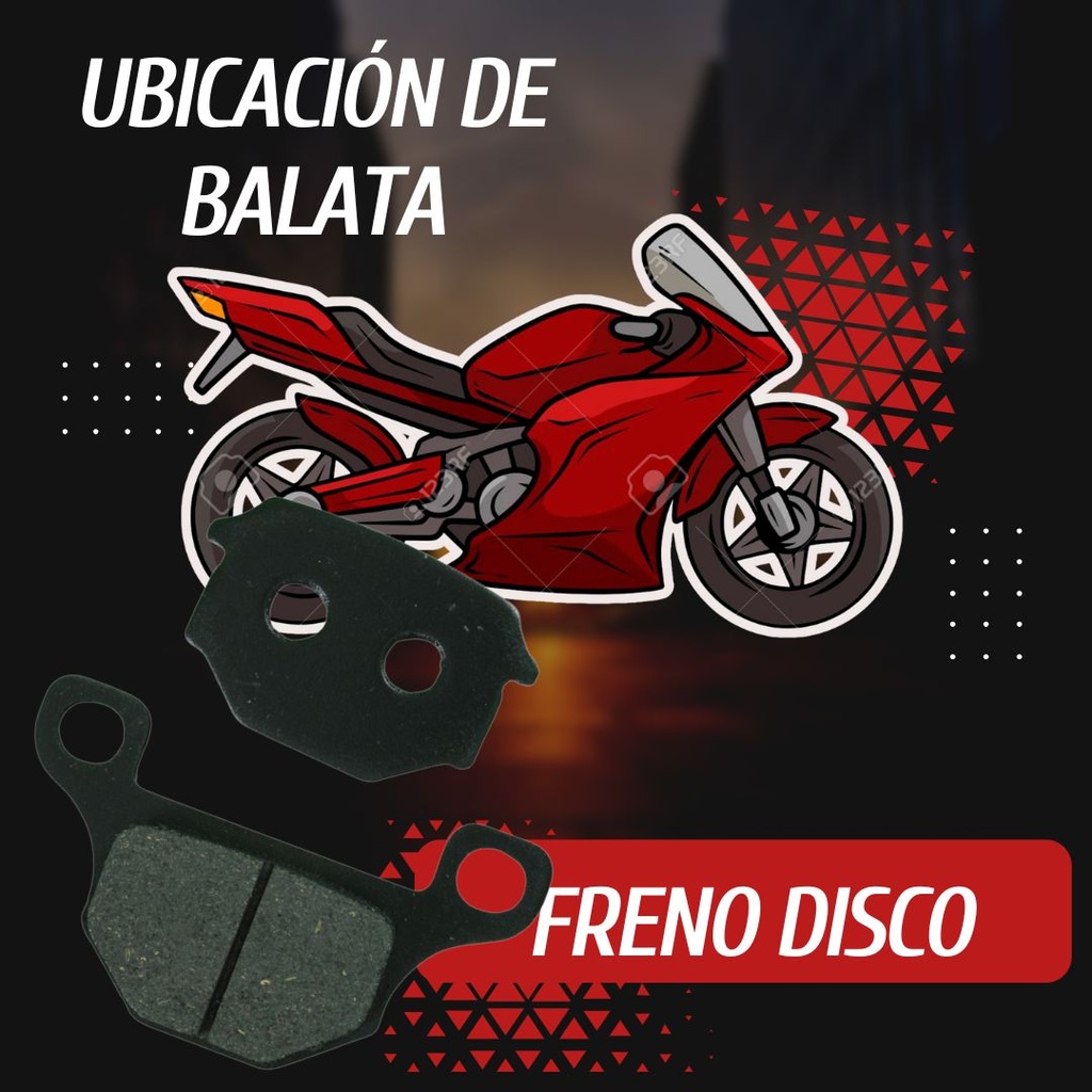 Balata Freno Disco Jgo Suzuki Gs125, Gn125