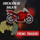 Balata Freno Disco Italika Para Tc200,tc250,rc200