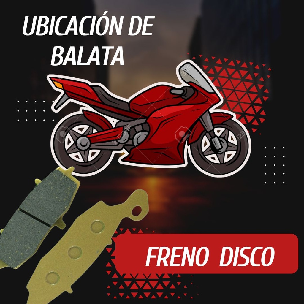 Balata Freno Disco Para  Kawasaki,suzuki Vn 1700,ex 650