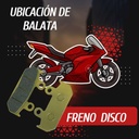 Balata Freno Disco Para Honda Cbr600f,cbr600f2
