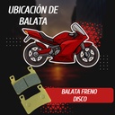 Balata Freno Disco Para Honda,kawasaki,harley Davidson
