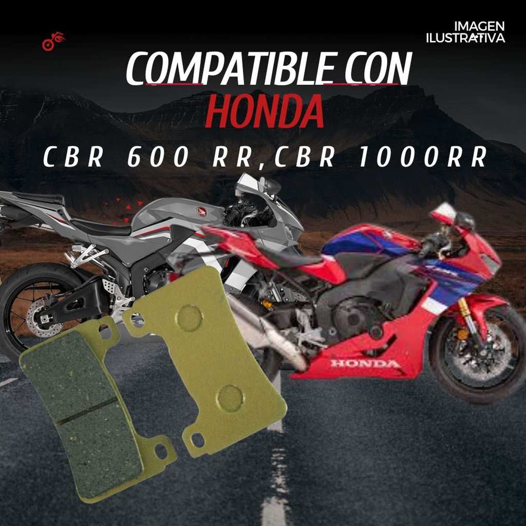Balatas Para Freno De Disco  Honda Cbr600rr / Cbr1000