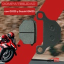 Balata Freno Para Motocicleta Suzuki Gn125, Gs125