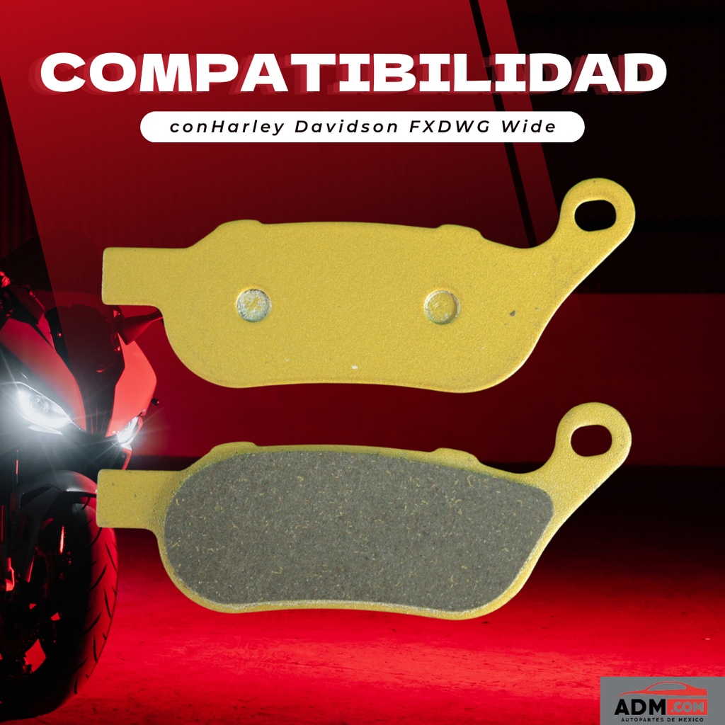 Balata Freno Disco Harley Davidson Fxdwg Wide