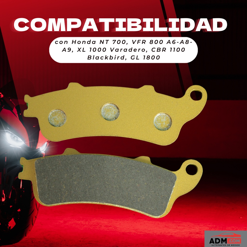 Balata Freno Disco Honda Nt 700/victory Vision Tour (todos )