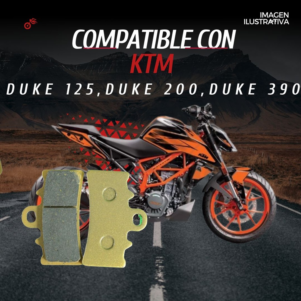 Balatas De Freno De Disco  Ktm Duke 125, Duke 200, Duke 390