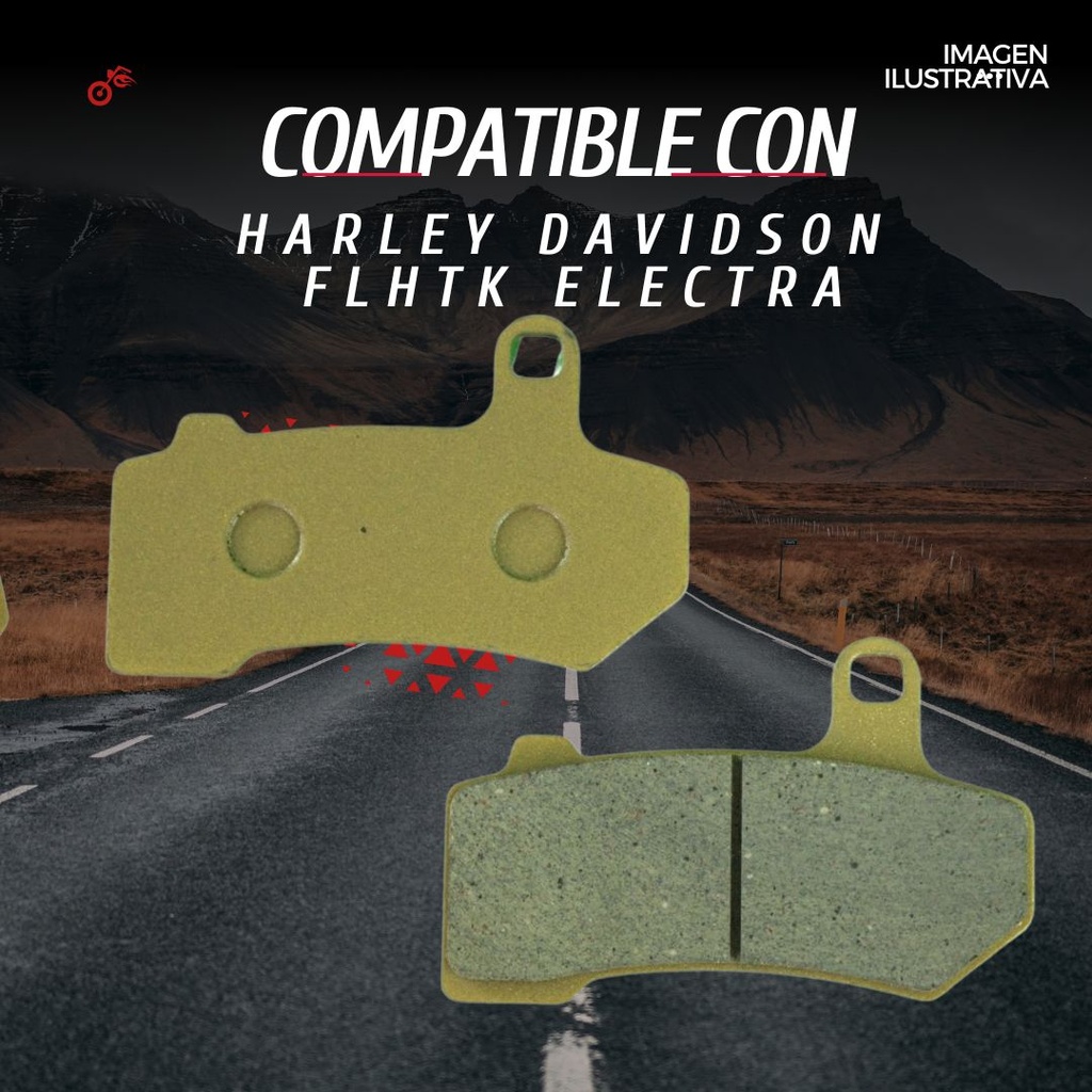 Balata De Freno De Disco Harley Davidson Flhtk Electra