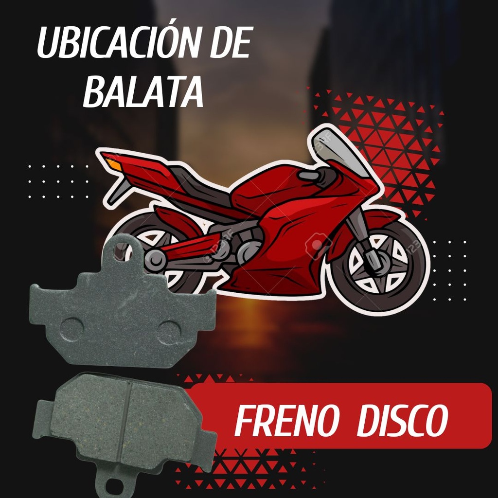 Balata De Freno De Disco Juego Para Scooter