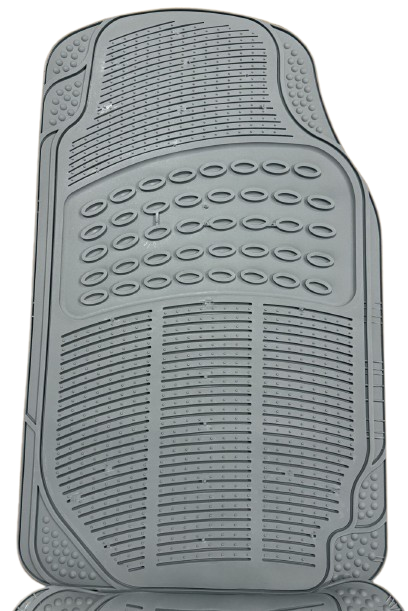 TAPETE HULE GRUESO GENERICO GRIS 4 PZ **