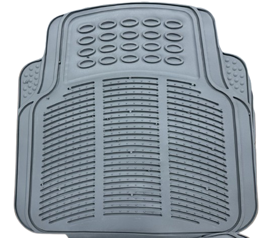 TAPETE HULE GRUESO GENERICO GRIS 4 PZ **