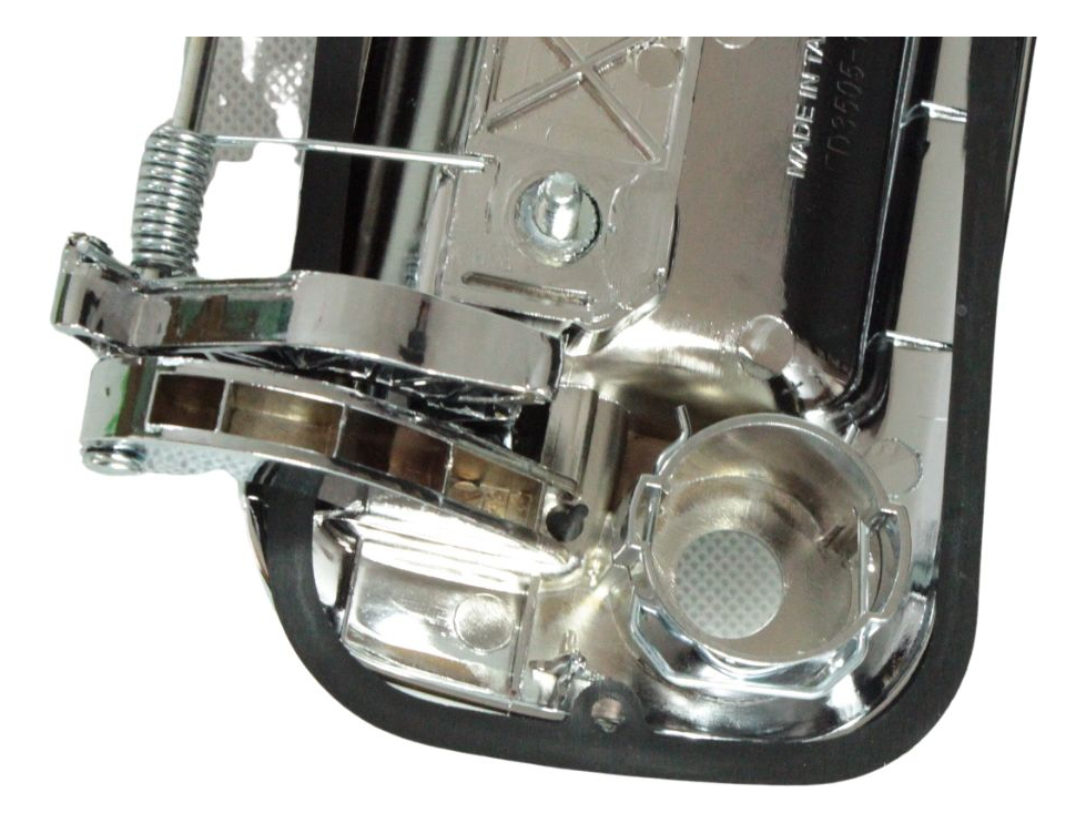 Manija De Tapa Ford F-150 Lob C/ Hoyo P/llave Cromo Plastico