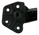 Manija Interior Chevrolet Tornado 2012-2017 Negra Plastico