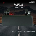Manija Exterior Ford Explorer 1991 Pata Corta Corrugad Negra