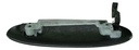 Manija De Tapa Ford Courier 01-11  De Gancho Corrugada Negra