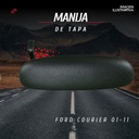 Manija De Tapa Ford Courier 01-11  De Gancho Corrugada Negra