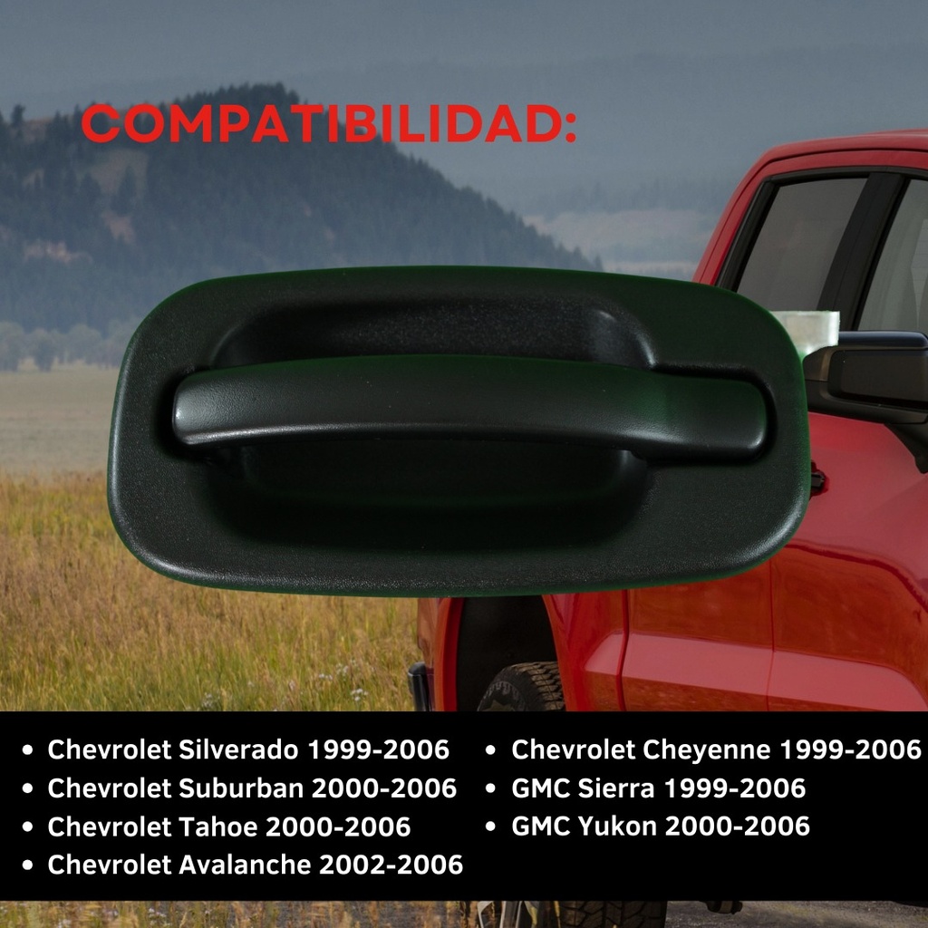Manija Exterior Chevrolet Silverado 99-06/suburban Varios Mo