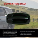 Manija Exterior Chevrolet Silverado 99-06/suburban/tahoe