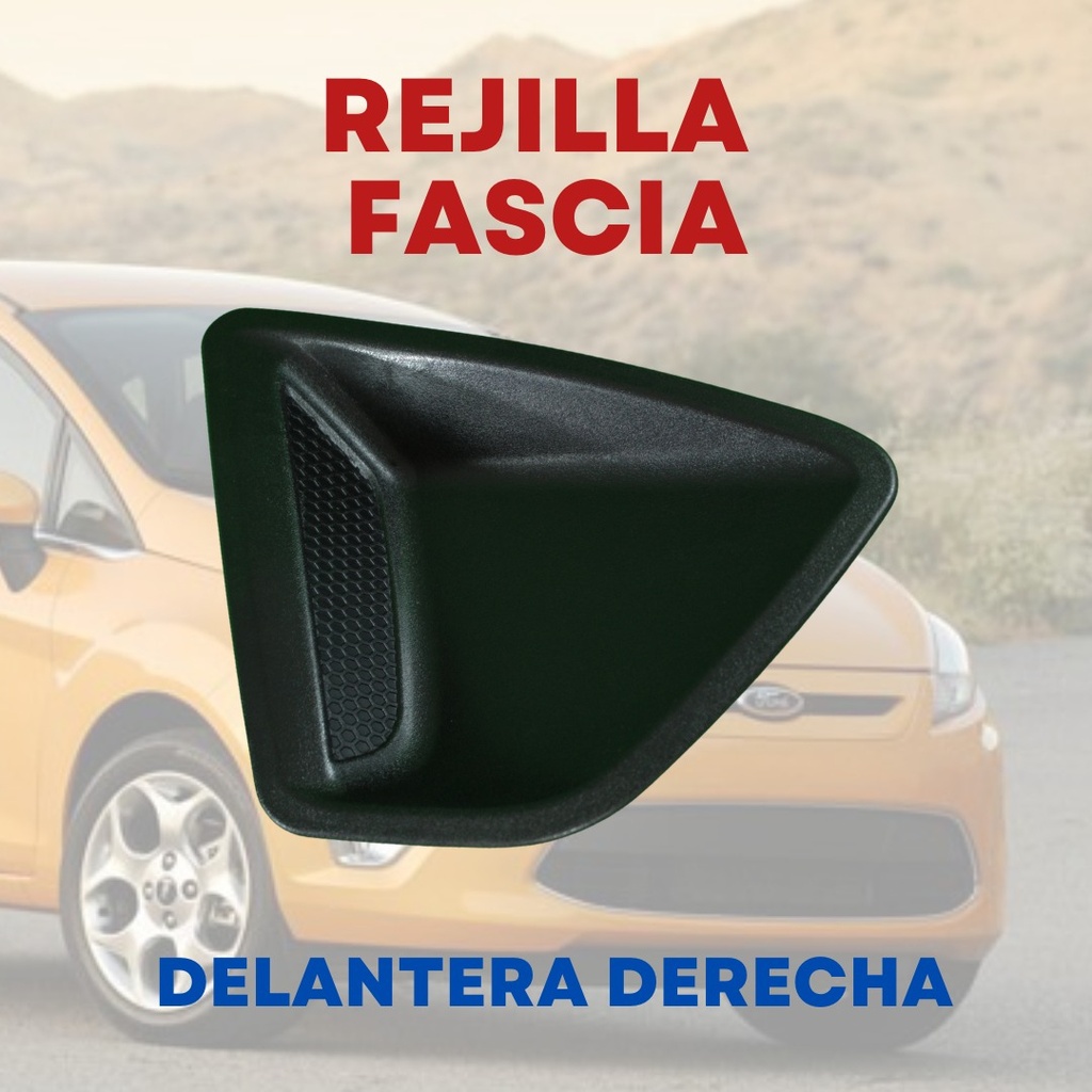 Rejilla Ford Fiesta 2011 2012 2013 Sin Hoyo