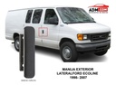 Manija Exterior Ford Econoline 1996 Hu Negra