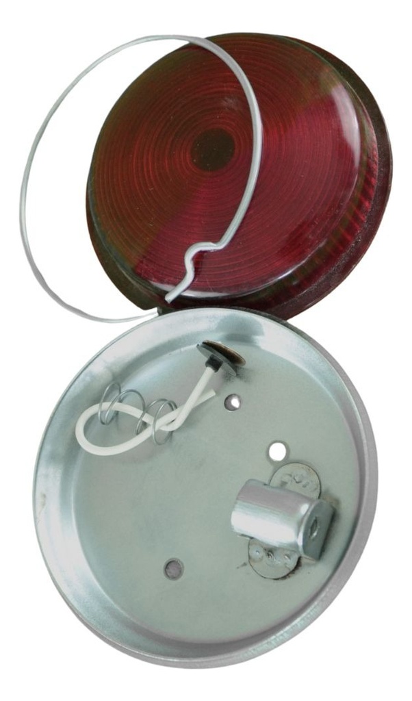 Plafon Delfin 3.5  Rojo Redondo Universal