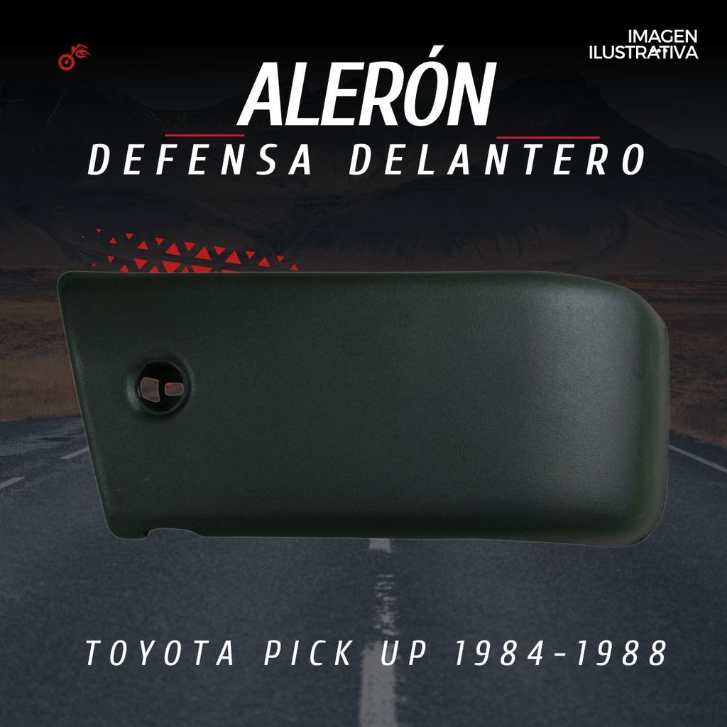 Aleron Defensa Delantero Toyota Pick Up 1984-1988