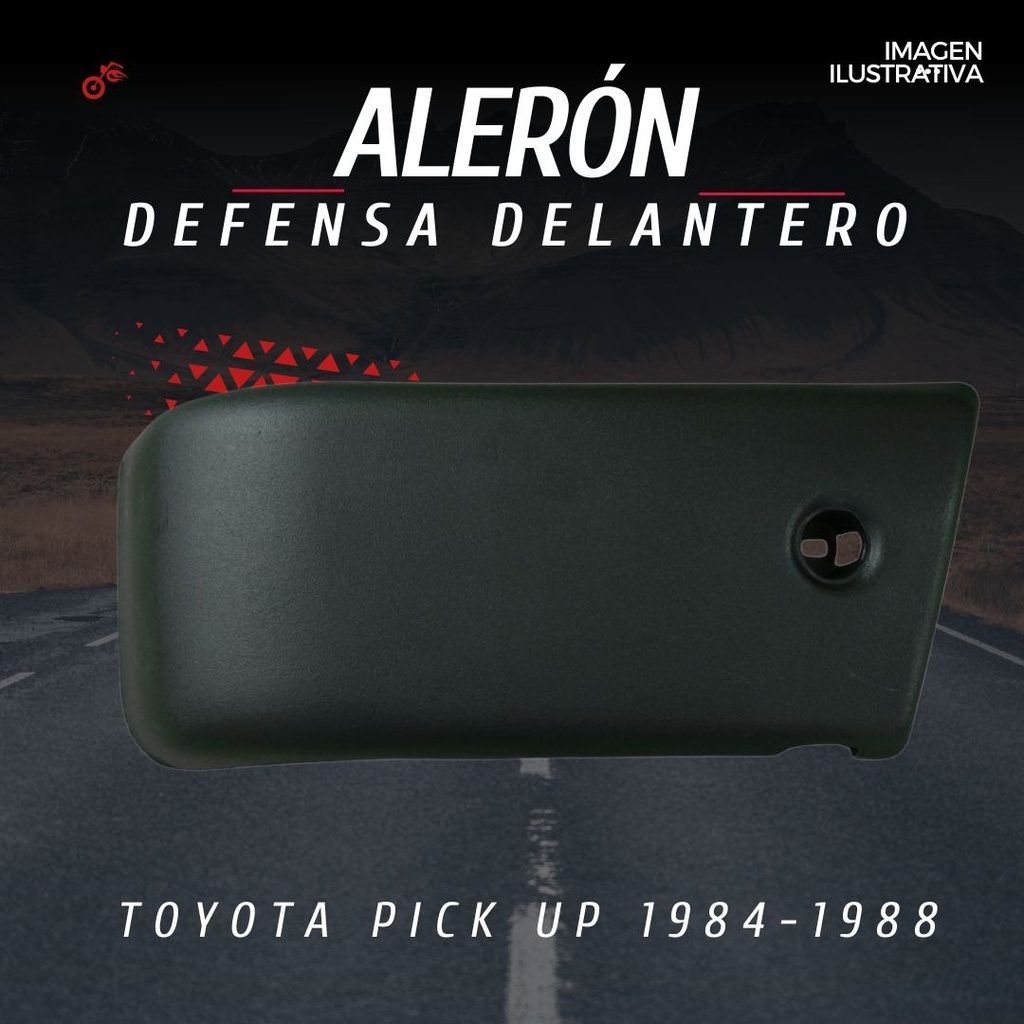 Aleron Defensa Delantero Toyota Pick Up 1984-1988