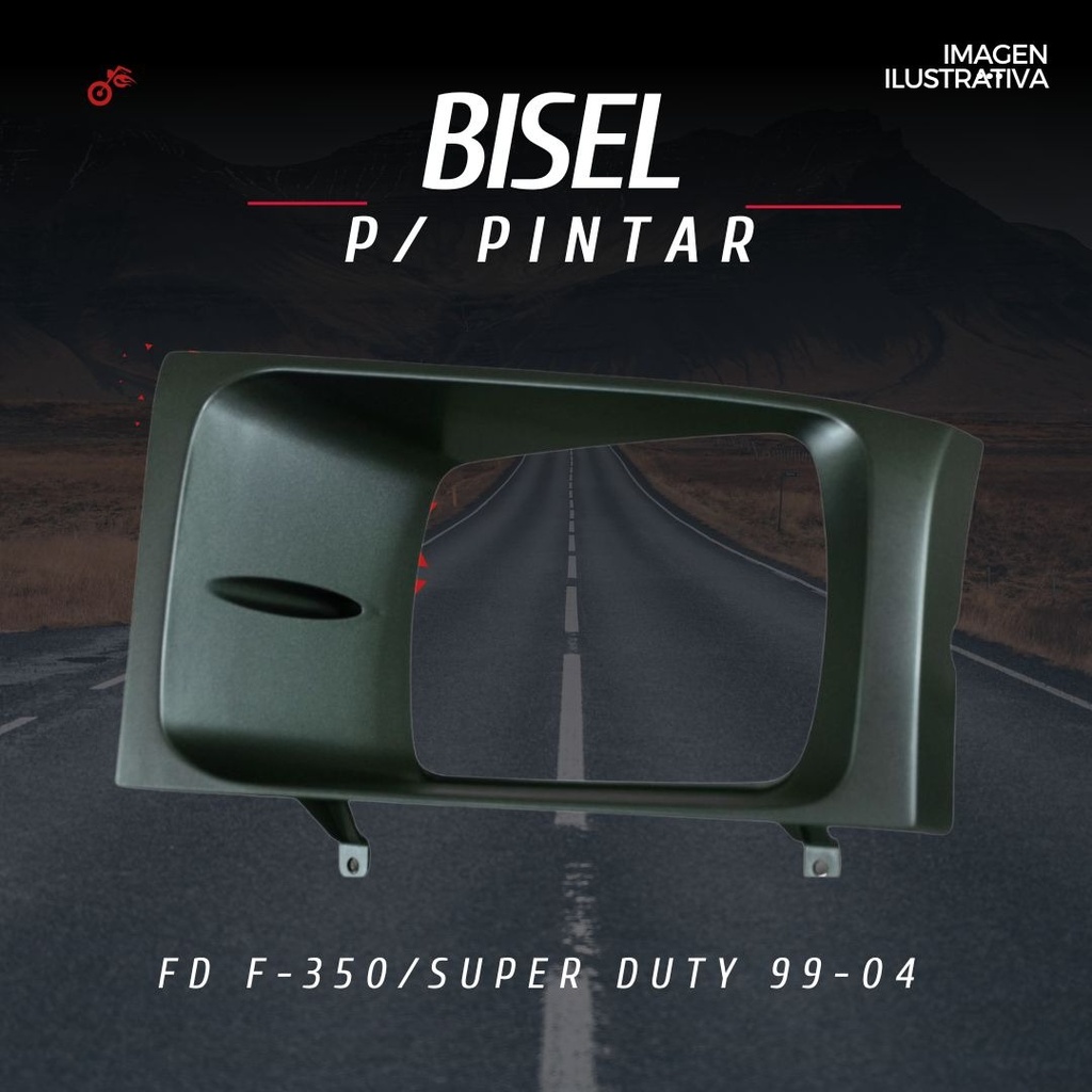 Bisel Ford F-350/super Duty 1999-2004 Para Pintar