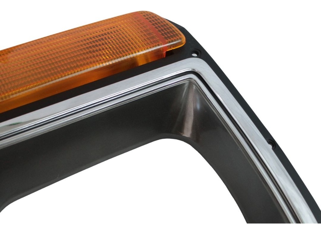 Bisel Dodge Ram 1986-1989 Cromado Con Cuarto