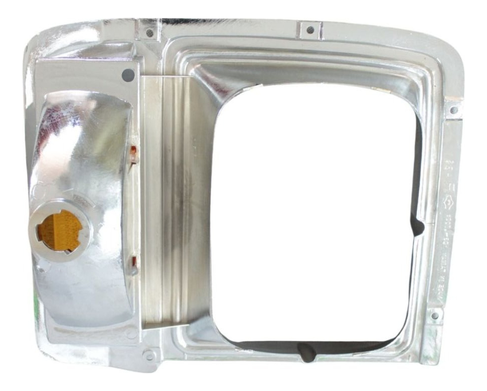 Bisel Dodge Ram 1986-1989 Cromado Con Cuarto