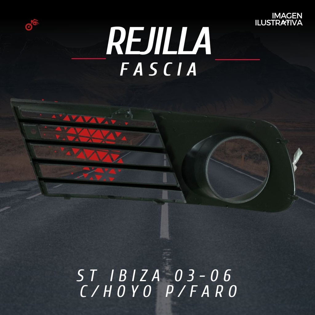 Rejilla Seat Cordoba 2003 2004 2005 2006 2007 C Tov