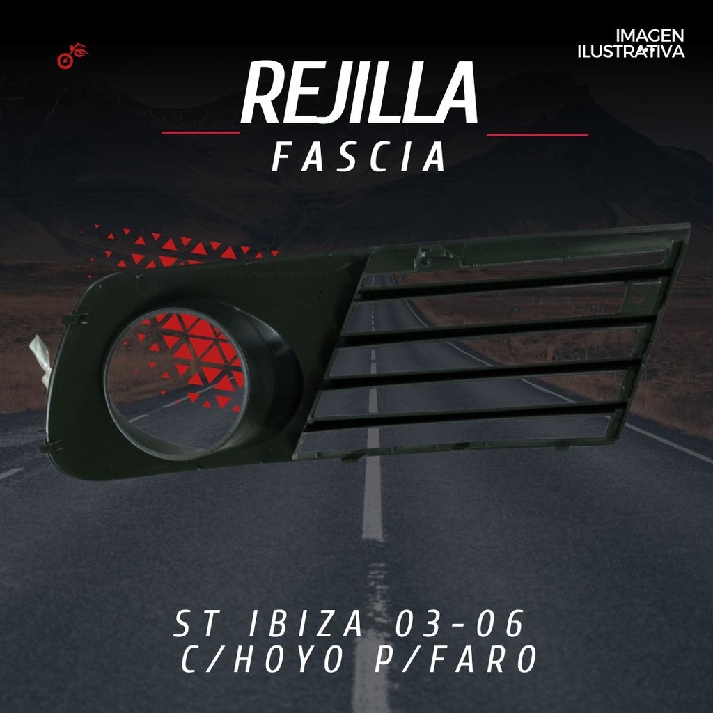 Rejilla Seat Cordoba 2003 2004 2005 2006 2007 C Tov