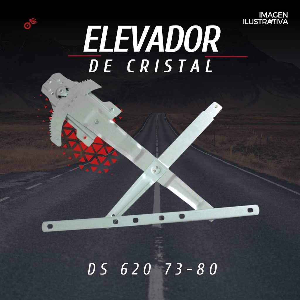 Elevador De Cristal Datsun 620 1973-1980  Manual