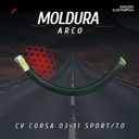 Moldura Salpicadera Arco Delantera Chevrolet Corsa 03-11