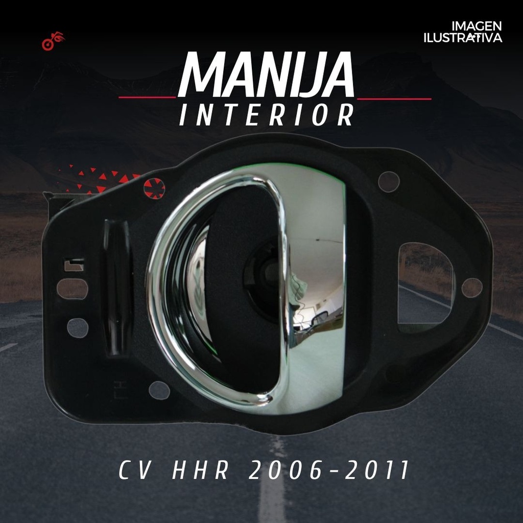 Manija Interior Der Cromada Para Chevrolet Hhr 2006-2011